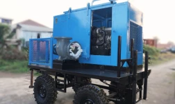 Diesel Trailer Pump Capacity 650m3hour 250 SZ 30 KW