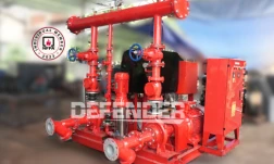 Fire Pump Set Kapasitas 1000 Gpm Pressure 8 bar